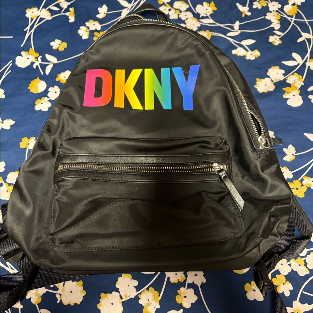 DKNY Black Backpack